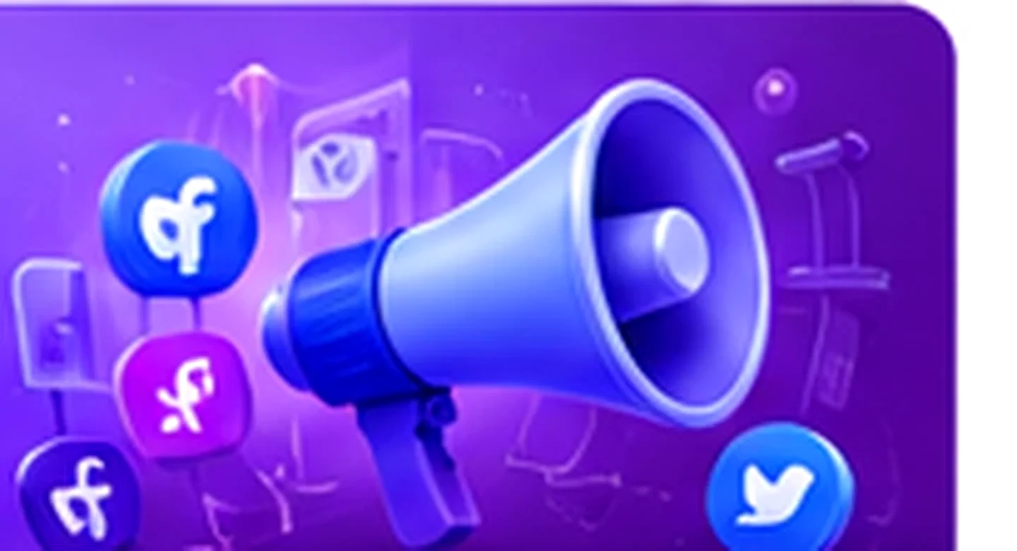 Digital Marketing & Support digital solution illustration
